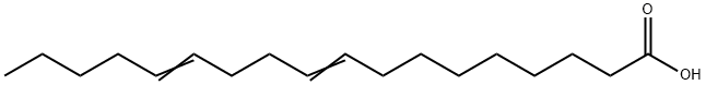 9,13-Octadecadienoic acid Structure