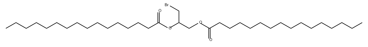 Hexadecanoic acid, 1-(bromomethyl)-1,2-ethanediyl ester (9CI)