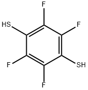 1,4-Benzenedithiol, 2,3,5,6-tetrafluoro-,3467-78-5,结构式