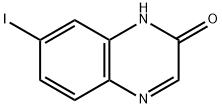 7-Iodoquinoxalin-2-ol 结构式