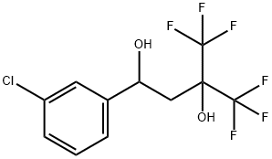 34848-22-1 1,3-Butanediol, 1-(3-chlorophenyl)-4,4,4-trifluoro-3-(trifluoromethyl)-