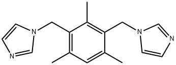 1H-Imidazole, 1,1'-[(2,4,6-trimethyl-1,3-phenylene)bis(methylene)]bis-|1,1'-((2,4,6-三甲基-1,3-亚苯基)双(亚甲基))双(1H-咪唑)