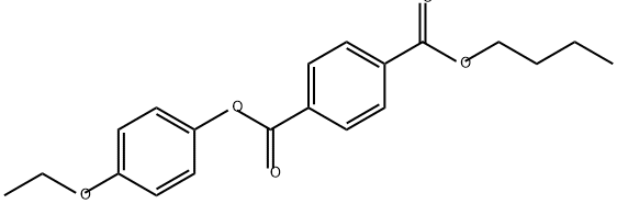 Butyl p-ethoxyphenyl terephthalate Struktur