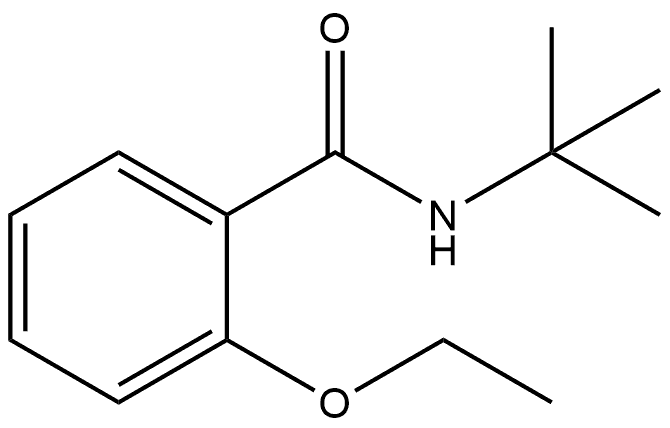 N-(1,1-Dimethylethyl)-2-ethoxybenzamide Struktur