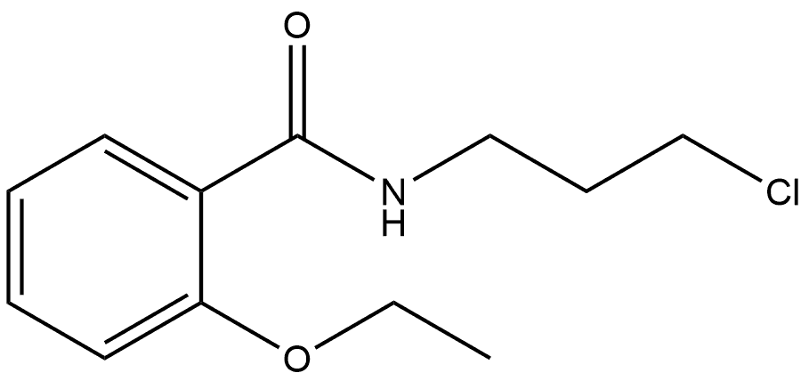 N-(3-Chloropropyl)-2-ethoxybenzamide Structure