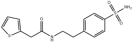 2-Thiopheneacetamide, N-[2-[4-(aminosulfonyl)phenyl]ethyl]-|