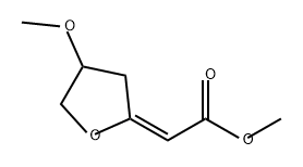 Acetic acid, 2-(dihydro-4-methoxy-2(3H)-furanylidene)-, methyl ester, (2E)-