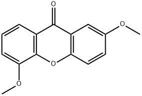9H-Xanthen-9-one, 2,5-dimethoxy- 结构式