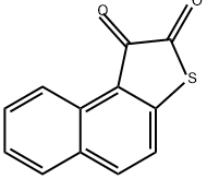 Naphtho[2,1-b]thiophene-1,2-dione Struktur