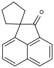 Spiro[acenaphthylene-1(2H),1'-cyclopentan]-2-one Structure