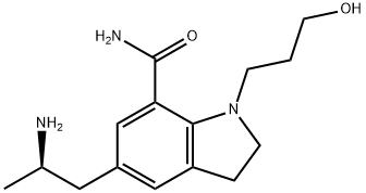 西洛多辛杂质28, 350797-60-3, 结构式