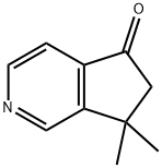 5H-Cyclopenta[c]pyridin-5-one, 6,7-dihydro-7,7-dimethyl- Structure