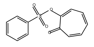 2,4,6-Cycloheptatrien-1-one, 2-[(phenylsulfonyl)oxy]-