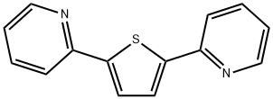Pyridine, 2,2'-(2,5-thiophenediyl)bis- 化学構造式