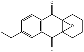 4Α,9Α-EPOXYANTHRACENE-9,10-DIONE,6-ETHYL-1,2,3,4-TETRAHYDRO-(9CI), 35301-66-7, 结构式