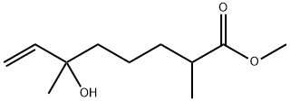 7-Octenoic acid, 6-hydroxy-2,6-dimethyl-, methyl ester