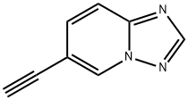 6-乙炔基-[1,2,4]三唑并[1,5-A]吡啶 结构式