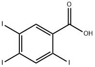 Benzoic acid, 2,4,5-triiodo- Structure