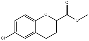 Methyl 6-chlorochroman-2-carboxylate Structure