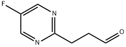 2-Pyrimidinepropanal,5-fluoro-(9CI) Struktur
