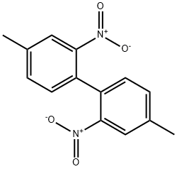 1,1'-Biphenyl, 4,4'-dimethyl-2,2'-dinitro-,35883-87-5,结构式