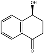 1(2H)-Naphthalenone, 3,4-dihydro-4-hydroxy-, (4S)- Structure