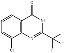 8-Chloro-2-(trifluoromethyl)quinazolin-4(3H)-one Struktur