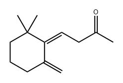 2-Butanone, 4-(2,2-dimethyl-6-methylenecyclohexylidene)-, (4Z)- Structure