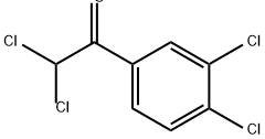 Ethanone, 2,2-dichloro-1-(3,4-dichlorophenyl)- Structure