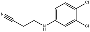 3-[(3,4-Dichlorophenyl)amino]propanenitrile Struktur