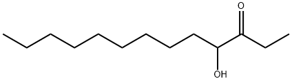 3-Tridecanone, 4-hydroxy- Structure