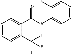 Benzamide, N-(2-iodophenyl)-2-(trifluoromethyl)-,362694-31-3,结构式
