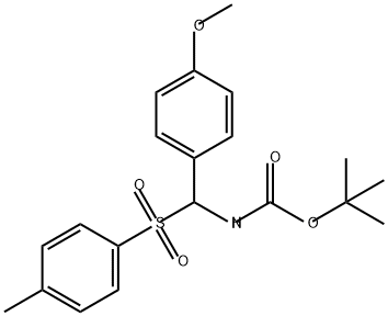 Carbamic acid, N-[(4-methoxyphenyl)[(4-methylphenyl)sulfonyl]methyl]-, 1,1-dimethylethyl ester