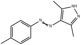 1H-Pyrazole, 3,5-dimethyl-4-[2-(4-methylphenyl)diazenyl]-|