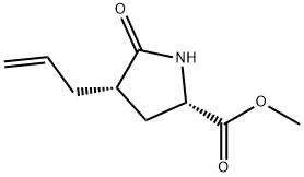 L-Proline, 5-oxo-4-(2-propen-1-yl)-, methyl ester, (4S)-
