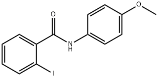 Benzamide, 2-iodo-N-(4-methoxyphenyl)- 结构式