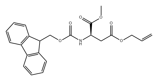 D-Aspartic acid, N-[(9H-fluoren-9-ylmethoxy)carbonyl]-, 1-methyl 4-(2-propen-1-yl) ester