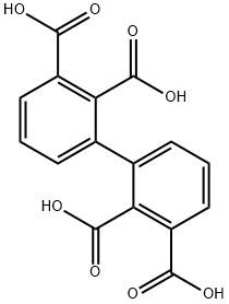 3,3'-Bi[phthalic acid] 结构式