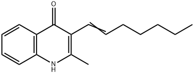3-(Hept-1-en-1-yl)-2-methylquinolin-4(1H)-one Structure