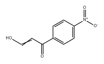 2-Propen-1-one, 3-hydroxy-1-(4-nitrophenyl)- Struktur