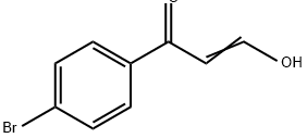 2-Propen-1-one, 1-(4-bromophenyl)-3-hydroxy-,37062-24-1,结构式