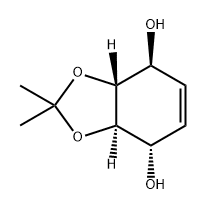 1,3-Benzodioxole-4,7-diol, 3a,4,7,7a-tetrahydro-2,2-dimethyl-, (3aR,4S,7S,7aR)-