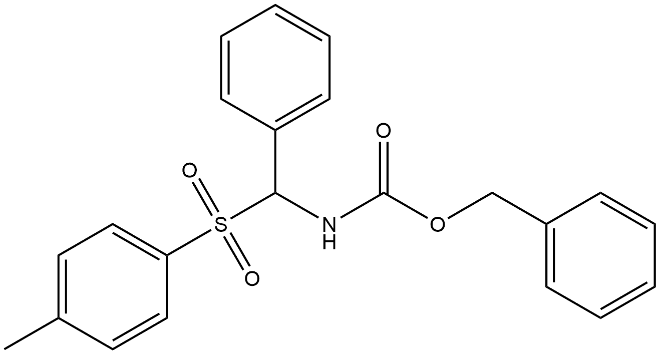 Phenylmethyl N-[[(4-methylphenyl)sulfonyl]phenylmethyl]carbamate