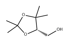 1,3-Dioxolane-4-methanol, 2,2,5,5-tetramethyl-, (4S)- Struktur