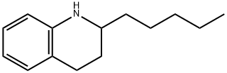 Quinoline, 1,2,3,4-tetrahydro-2-pentyl- Struktur