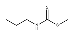 Carbamodithioic acid, N-propyl-, methyl ester Struktur