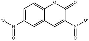 2H-1-Benzopyran-2-one, 3,6-dinitro- Structure