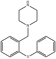 37652-50-9 Piperazine, 1-[[2-(phenylthio)phenyl]methyl]-