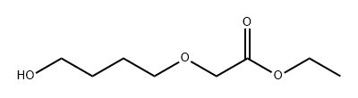 2-(4-羟基丁氧基)乙酸乙酯,377048-48-1,结构式