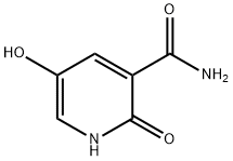 2,5-Dihydroxynicotinamide 化学構造式